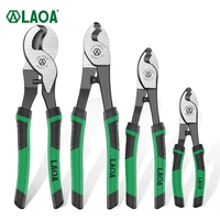 laoa cable cutter cr v crimping pliers bolt cutting electrical wire stripper combination multifunction hand tools anti slip
