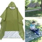 Многофункциональный наружный фонарь для кемпинга, брезентовый коврик для пикника, водонепроницаемый дождевой пончо для пешего туризма и кемпинга