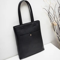 large capacity pu leather shoulder bag for women casual travel handbag ladies shopping totes bag tablet book cosmetics organizer
