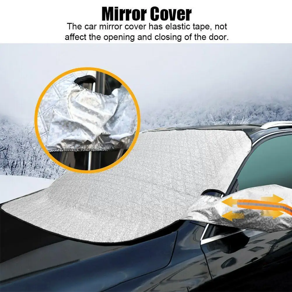 

Чехол на лобовое стекло, чехол на лобовое стекло автомобиля, защитная пленка на лобовое стекло для переднего и внешнего двора автомобиля X0D3