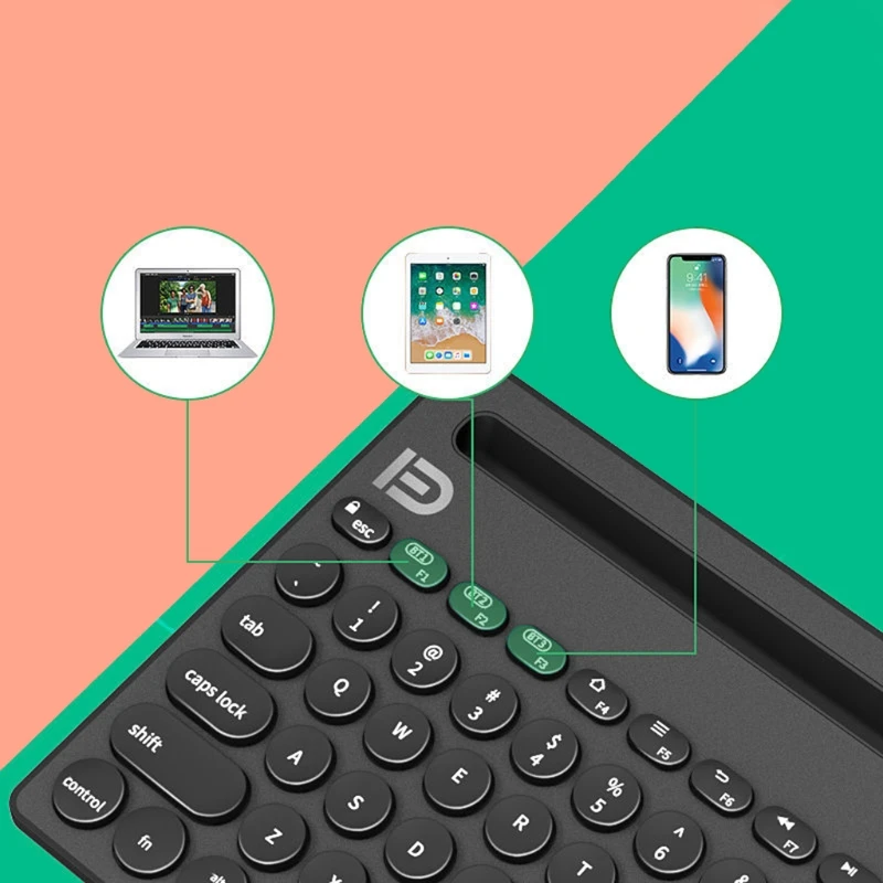 

Bluetooth+2.4G dual-mode connected to mobile phones, tablets, desktopsnotebook