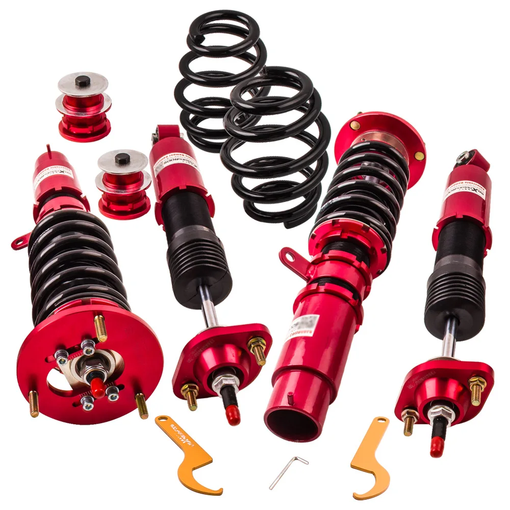 24 путь Adj. Заслонка койловеров Sturts комплект для BMW E46 3 серии M3 320 323 1998 2006 325i 328i 330i