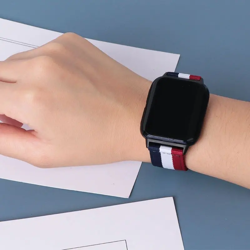 

20mm Nylon Strap For Oppo Watch 41mm Nylon Bracelet For oppo watch 41mm Replacement Wristband Accessories With Opp Connector