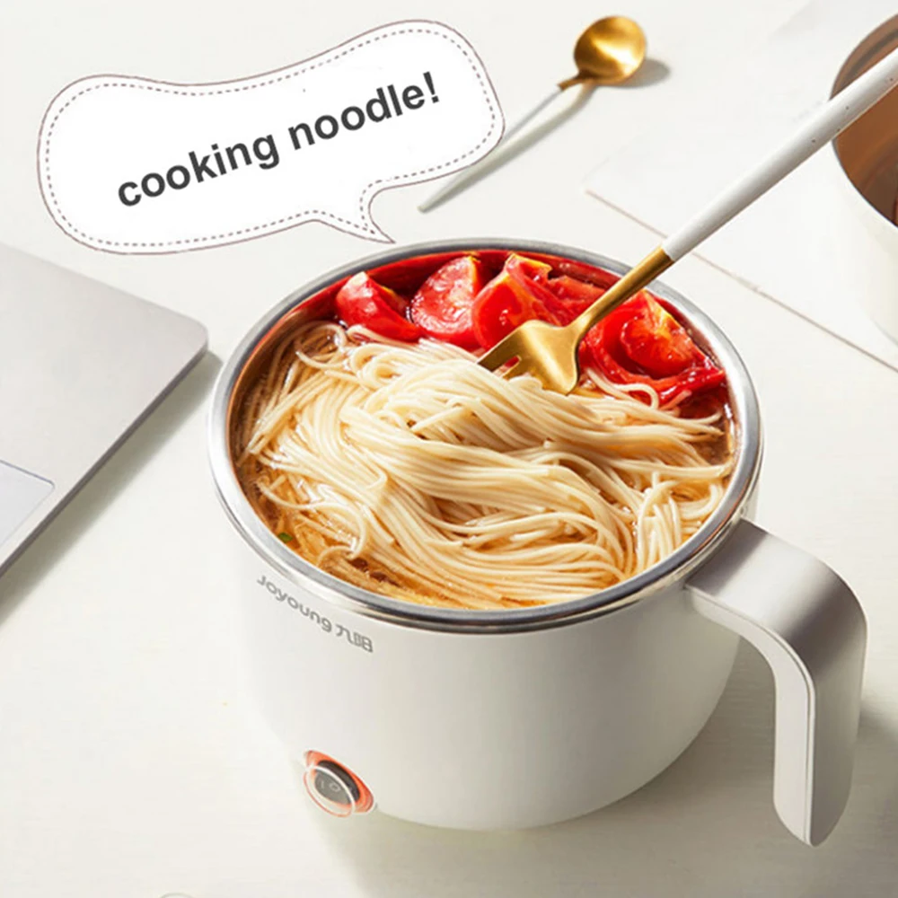 Joyoung Mini Household Electric Cooker 220V Multi Cookers Portable Mini Hot Pot Rice Noodle Cooker For Home Kitchen