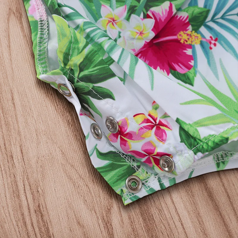 Кроп-топ для маленьких девочек с ананасом семейная Одежда подтяжками короткая