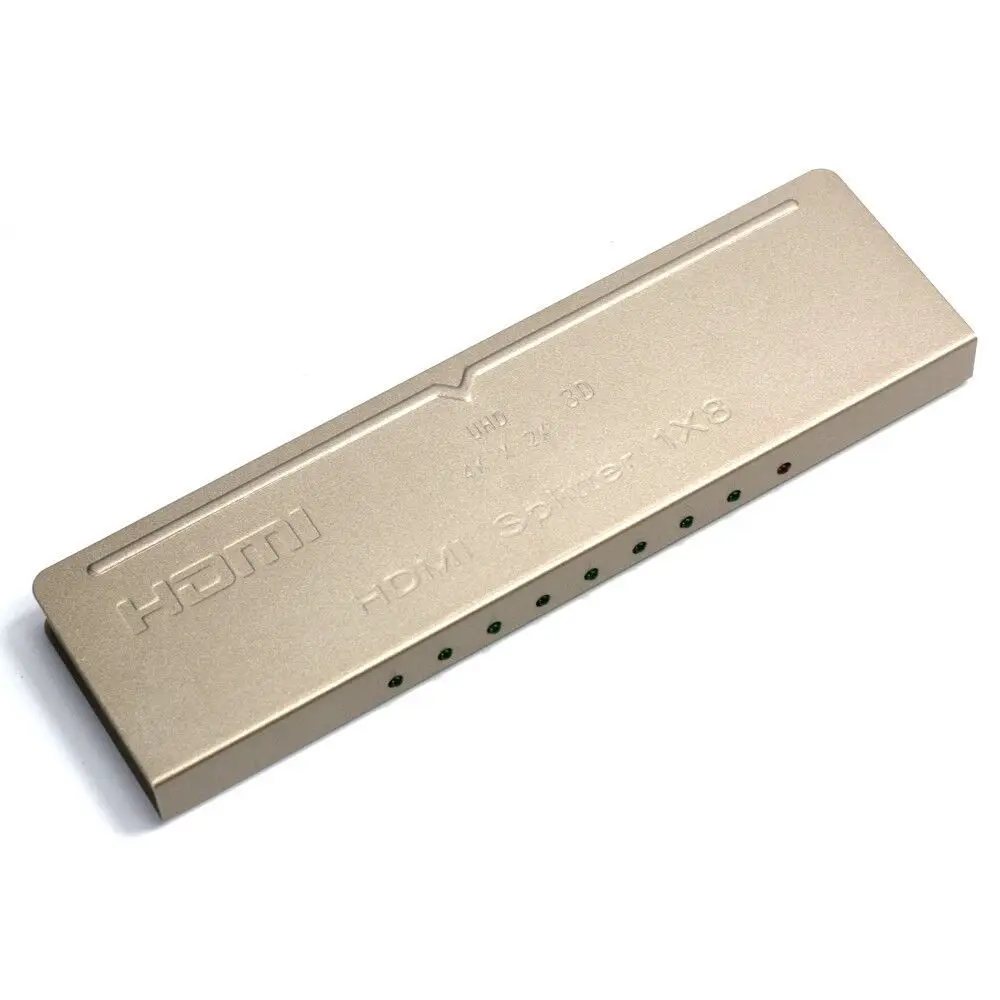 

HD-MI splitter 1 in 8 out 1 in 8 HDMI-compatible splitter 1.4 HDMI-compatible splitter 1x8 screen splitter frequency divider