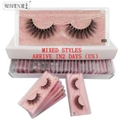 MEISHENJIE оптовая продажа мягкие ресницы 3d норковые ресницы натуральные норковые ресницы оптом Накладные ресницы макияж Накладные ресницы оптом