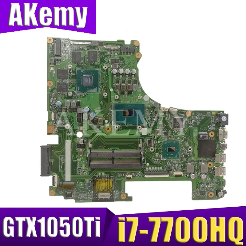 ROG GL753VD MB. _ 0 M/i7 7700HQ/AS GTX1050/4G для Asus GL753V GL753VE VD FX73VD материнская плата ноутбука REV2.0 90NB0A40