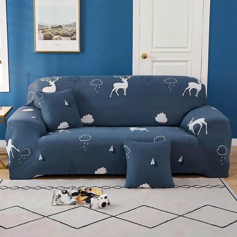 Эластичный чехол для дивана секционный на диван гостиной одно/два/три/четыре