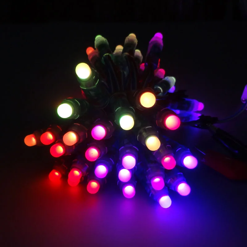 50 шт. WS2811 IC пикселей RGB светодиодный модуль светильник DC5V полный Цвет отлично