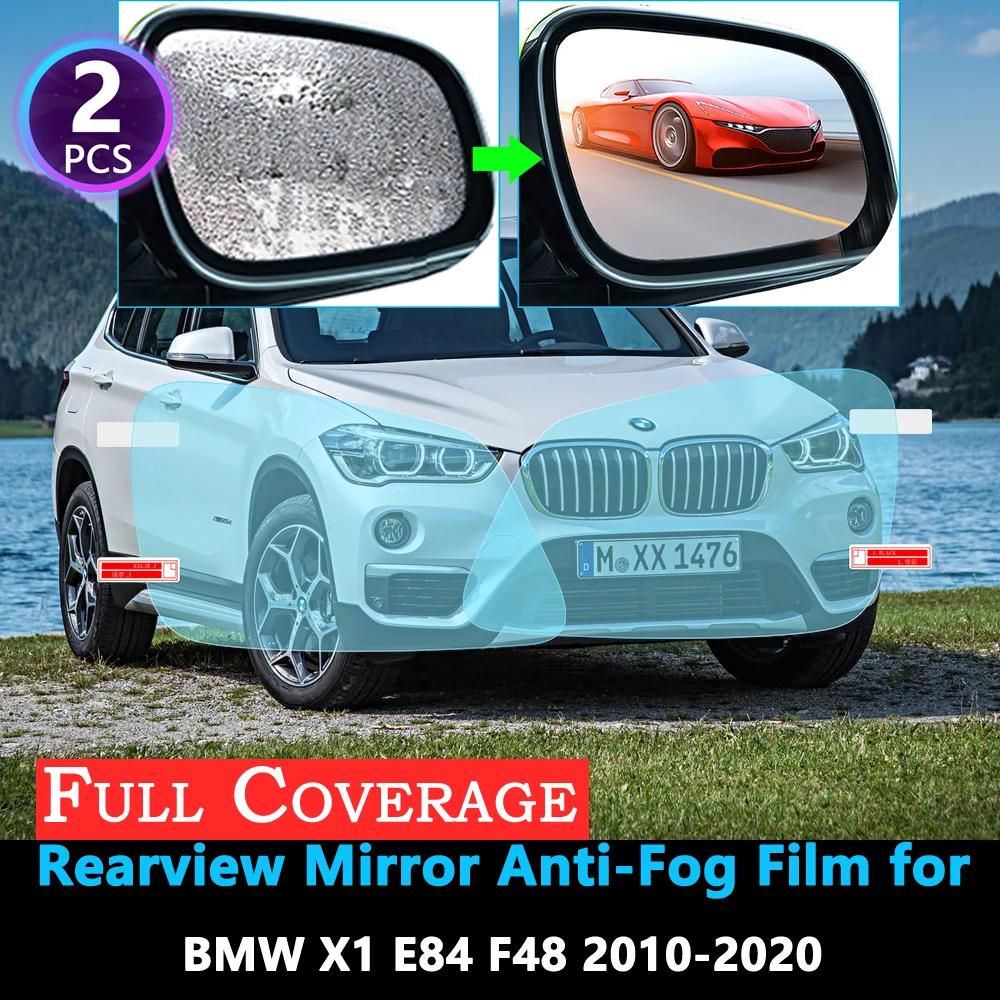 Защитная пленка на зеркало заднего вида для BMW X1 E84 F48 2010 ~ 2020 непромокаемая