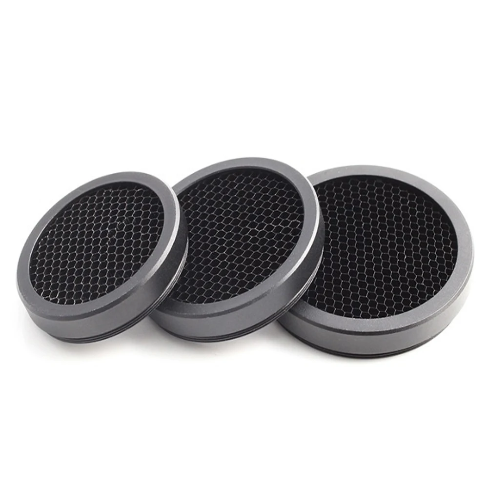 

44mm/50mm/56mm Tactical Killflash Lens Cover Military Honeycomb Mesh Scope Protective Cover Hunting Optics Accessory