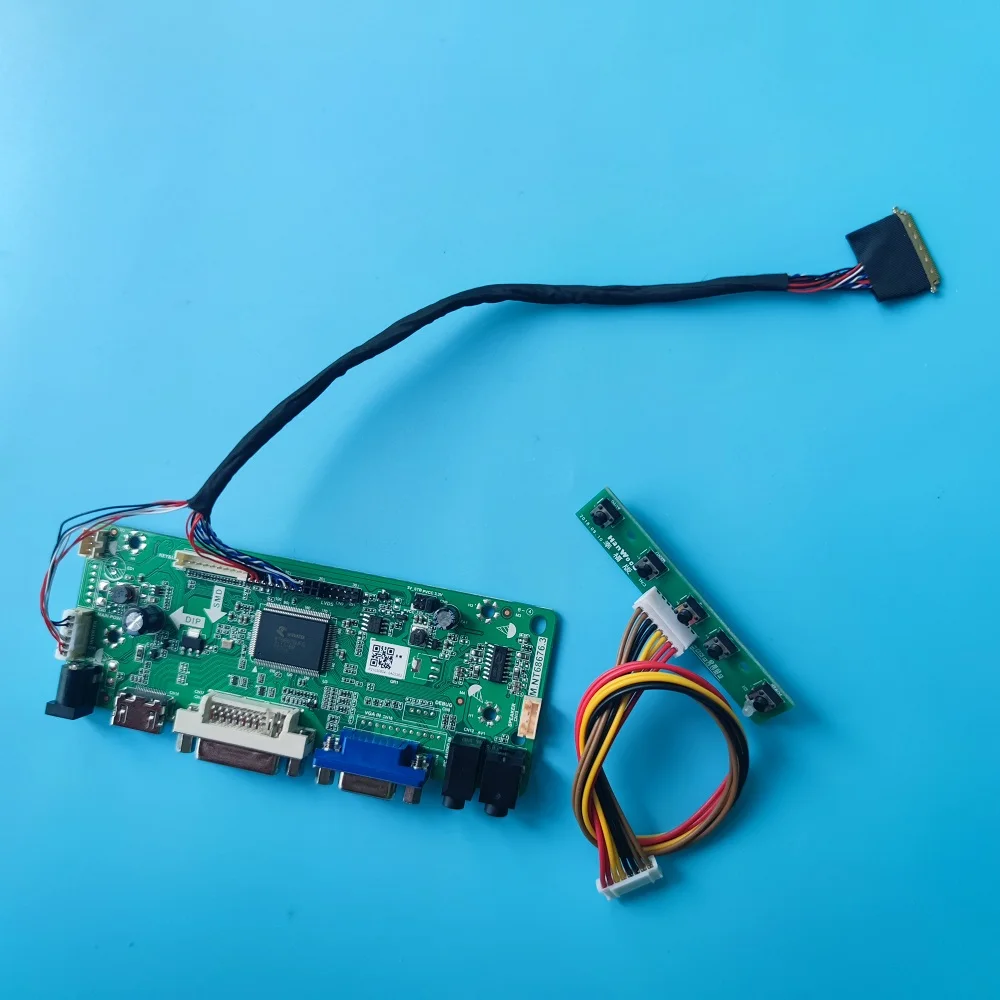 

for 15.6" LTN156AT30/LTN156AT32 1366X768 Panel Screen Controller board Kit DIY monitor cable VGA LED LCD HDMI-compatible DVI