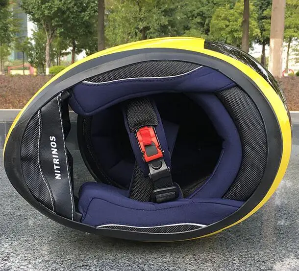 Мотоциклетный шлем NITRINOS Мужской и Женский мотоциклетный с закрытым покрытием