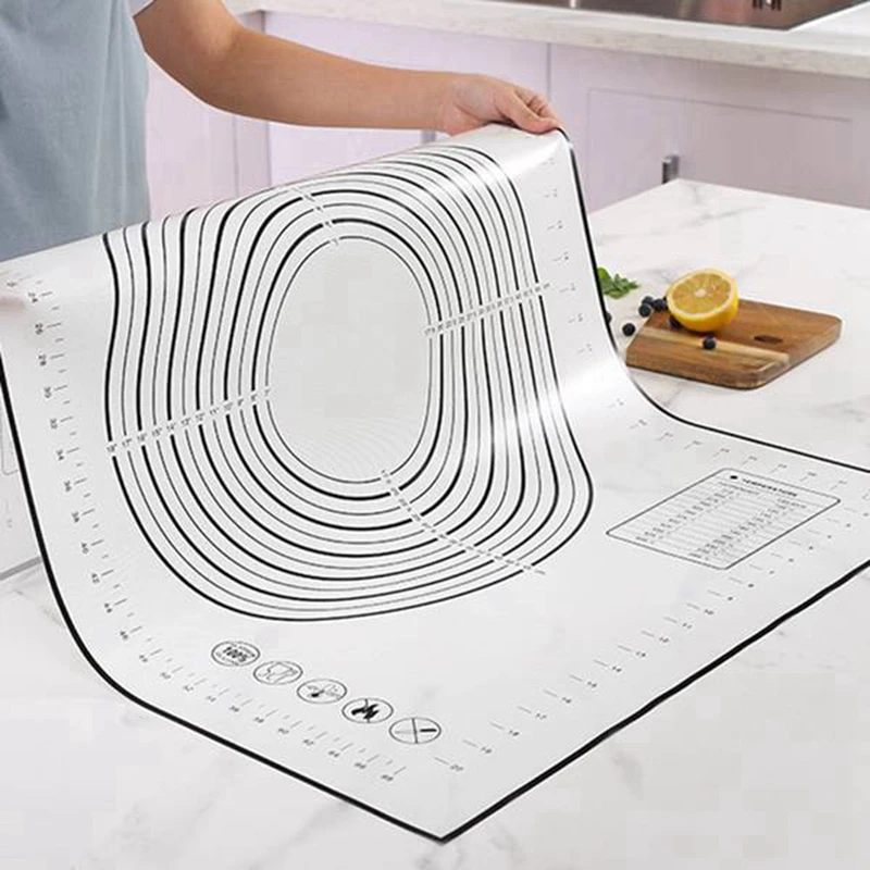 

1 Pcs Non-Stick Waffles Maker Machine Baking Mold Gas Pan Bubble Egg & 1 Pcs Non-Slip Silicone Pastry Mat