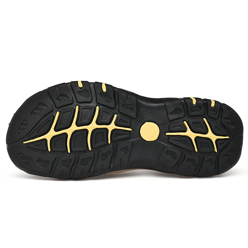 

Brand New Summer Men Shoes Genuine Leather Men Sandals Fashion Men Beach Sandals Men Outdoor Casual Sneakers Big Size 38-48