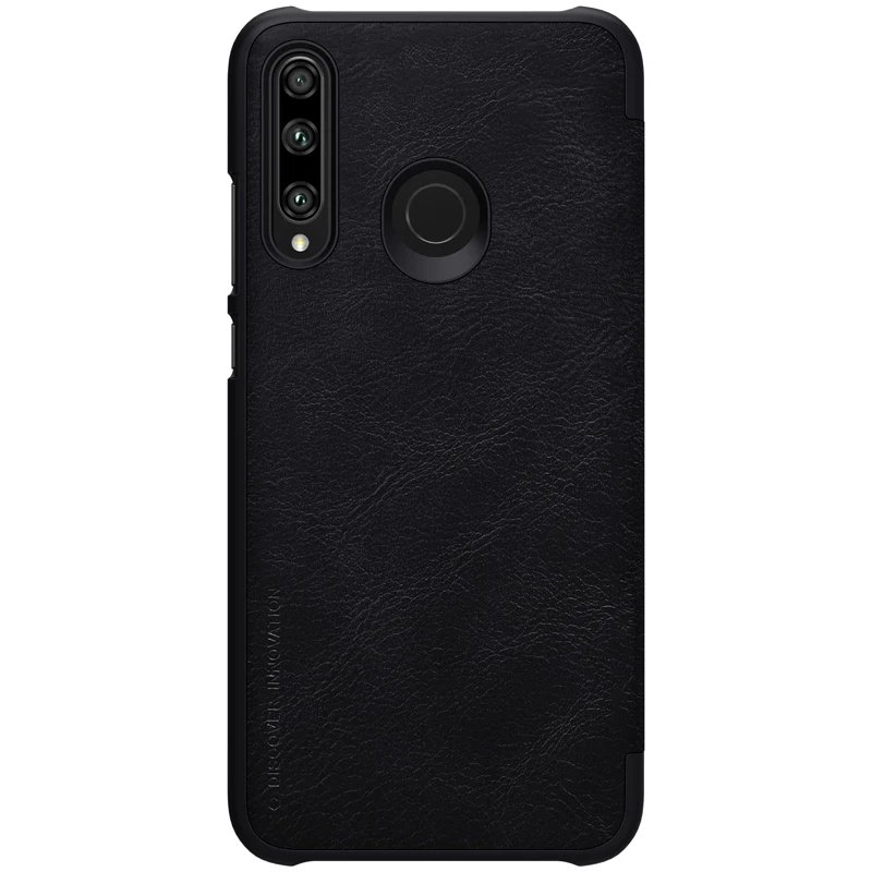 Черный Для huawei Honor 20i 10i 20 lite Бизнес Флип из искусственной кожи чехол NILLKIN задняя крышка кошелек чехол s со слотом для карт телефон оболочка - Цвет: Черный