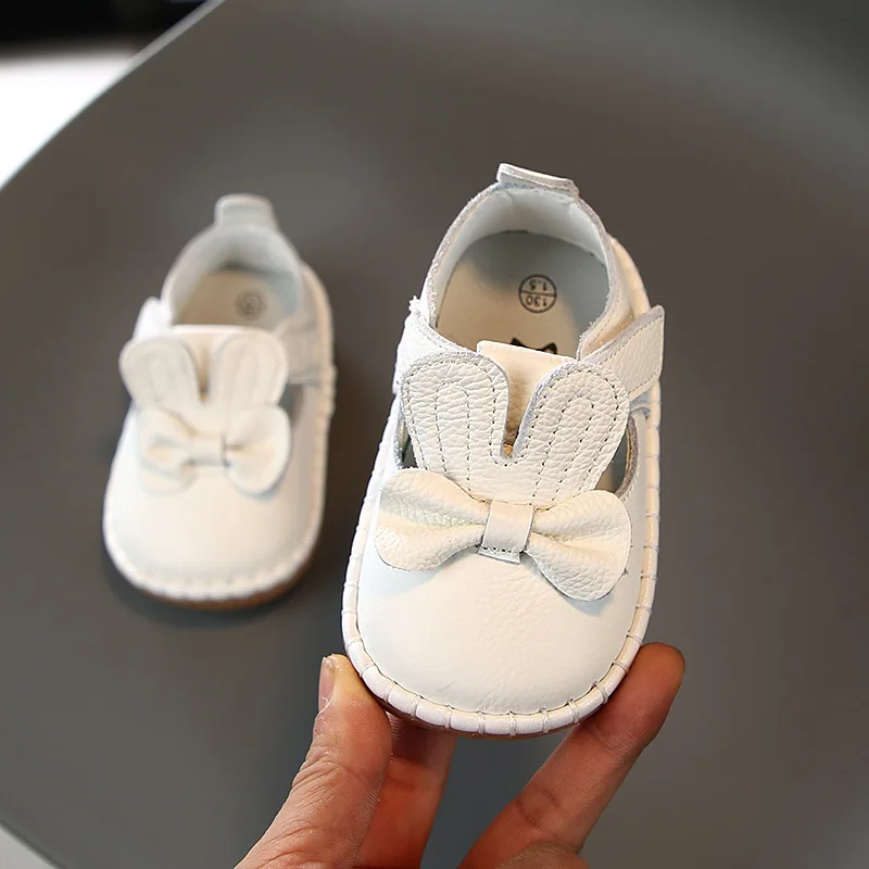 

Baby Shoes Genuine Leahter 1-3 Years Old Spring and Autumn Baby Shoes Girls Baby Soft Bottom Toddler Shoes