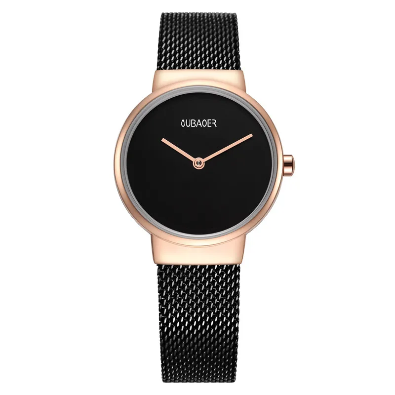 Reloj pareja OUBAOER часы для пары Роскошные Кварцевые часы из нержавеющей стали для мужчин и женщин наручные часы для влюбленных часы relogio masculin подарок