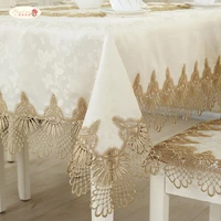 proud rose lace table cloth sofa towel cushion table cover wedding party decoration tablecloths bedside tv cabinet cover cloth