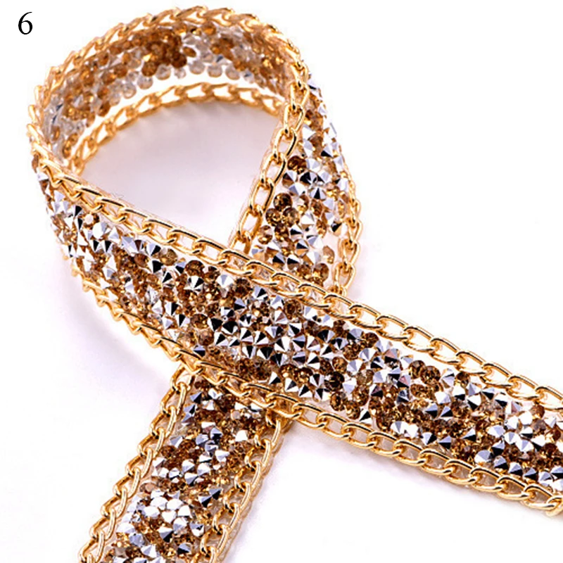 Chain Mesh Drill Adhesive Hot Damonds Lace Stick Rhinestone Patch DIY Handmade Sewing Gemstone Garment Accessories | Дом и сад