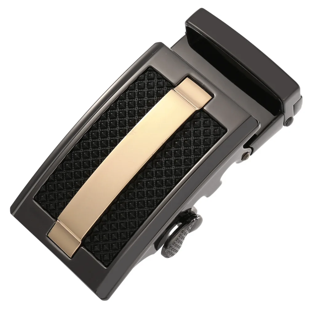 

New Men Belt Black Automatic Buckle Fashion Men's Business Alloy Automatic Buckle Designer Belts Men 3.5cm LY287514