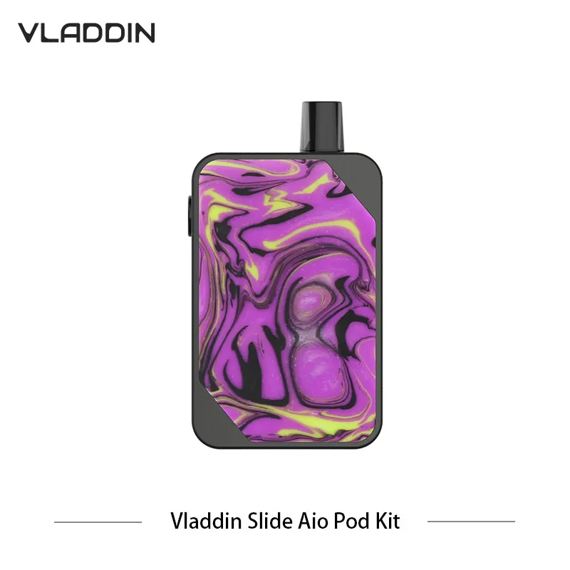 Оригинальный набор Vladdin Slide Aio Pod аккумулятор 1000 мА/ч емкость 2 мл со сменными