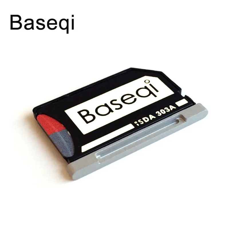 Baseqi Mini Drive металлический Адаптер для карт памяти microSD/TF Macbook Pro Retina 13 дюймов 2012 2013 2014