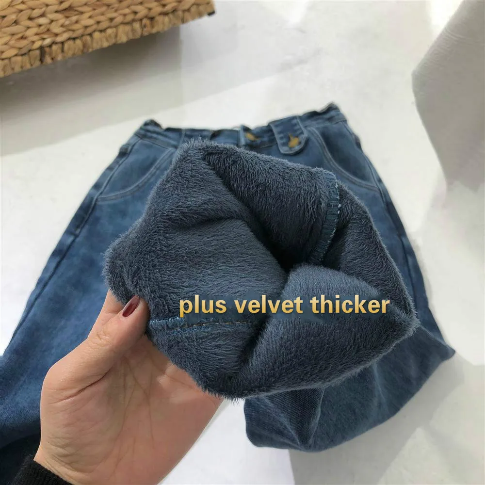 

Trouser Women Winter Oversize Loose High Waist Plus Velvet Thicker Warm Korean Style All-match Comfortable Leisure Stylish Ins
