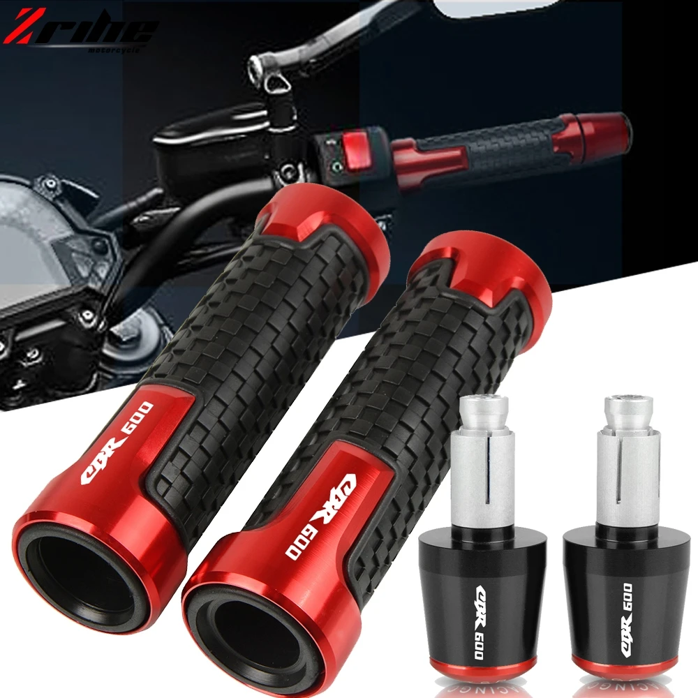 

For Honda CBR600 F2 F3 F4 F4i CBR600RR CBR600F CBR 600 600F 600RR 7/8" 22mm Motorcycle Handlebar Grips Bar Handle Ends Cap Plugs