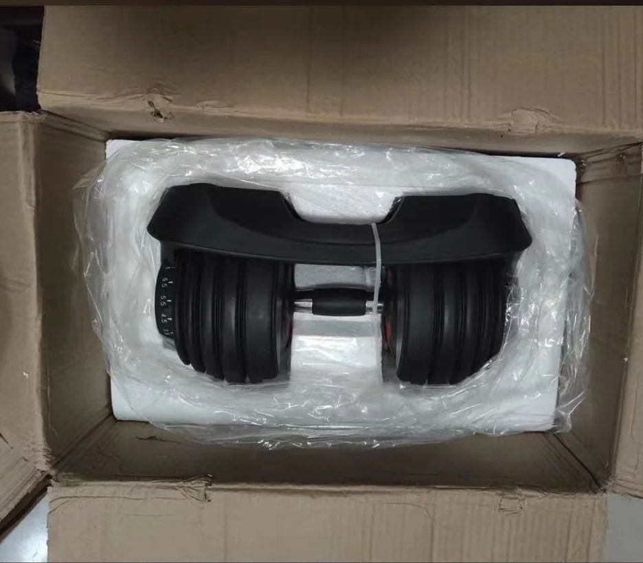 

2021 Drop Shipping Hot Sale Adjustable Dumbbell Fitness Equipment Training Arm Muscles Dumbbell Men's24kg Adjustable-dumbbell