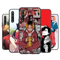 silicone cover kozume kenma haikyuu anime for huawei y9s y6s y8s y8p y9a y7a y7p y5p y7 y6 y5 pro prime 2019 2018 phone case