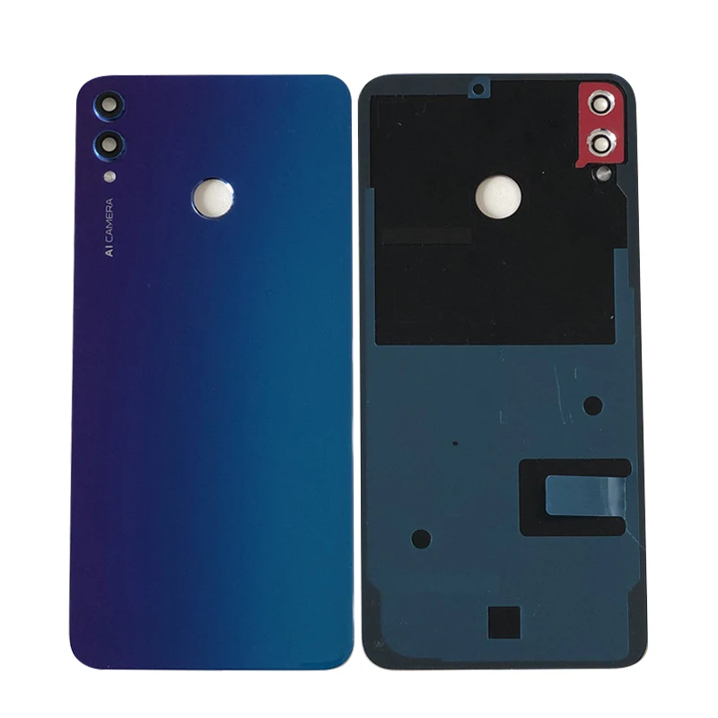 Axisinternational для 6," huawei Honor 8X, чехол с 3D стеклом для задней панели батареи, корпус+ стеклянная линза+ рамка для отпечатков пальцев+ вспышка