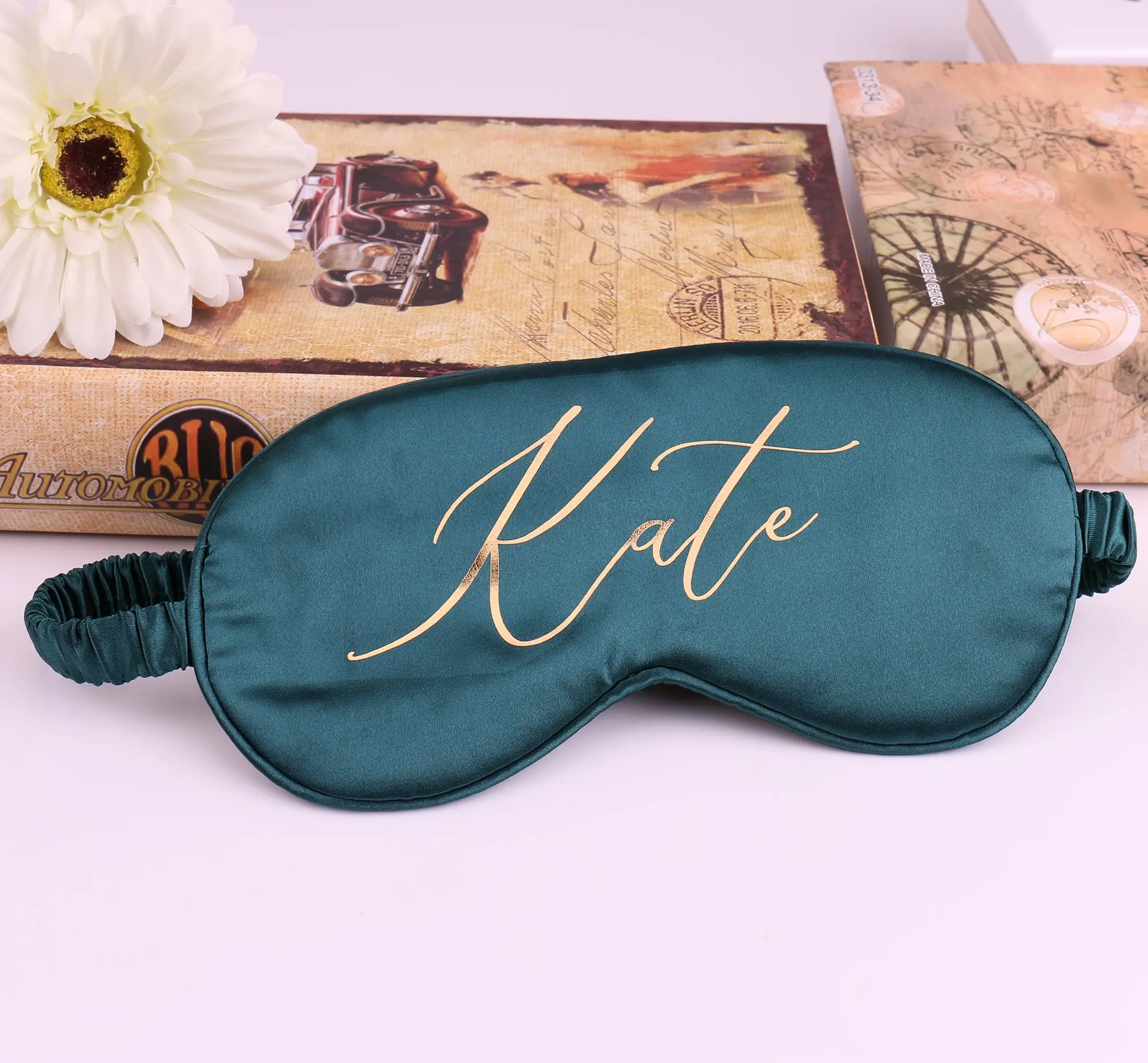 Атласная маска для сна на заказ подарок подруге невесты сувениры девичника нее