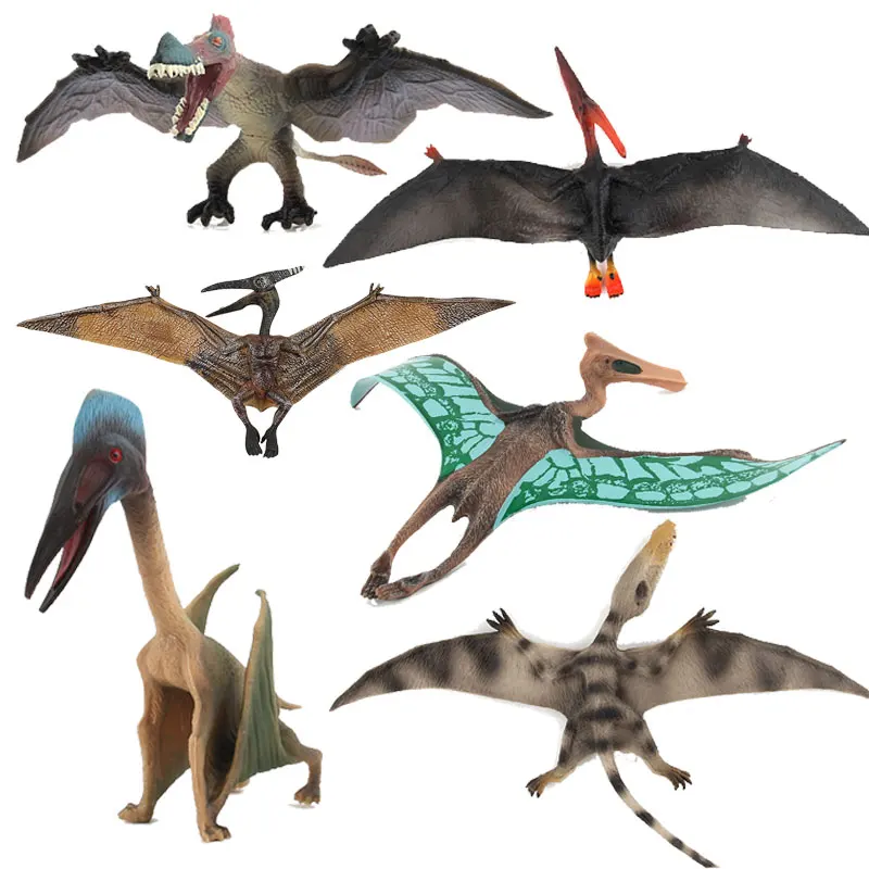 Новые игрушки Динозавры для детей мир динозавров Птерозавр экшн фигурки и