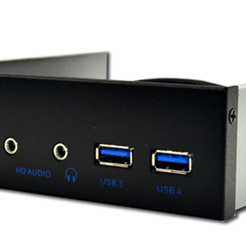5 25 дюймов настольный ПК жёсткий Чехол Внутренний спереди Панель usb-хаб 2 Порты и