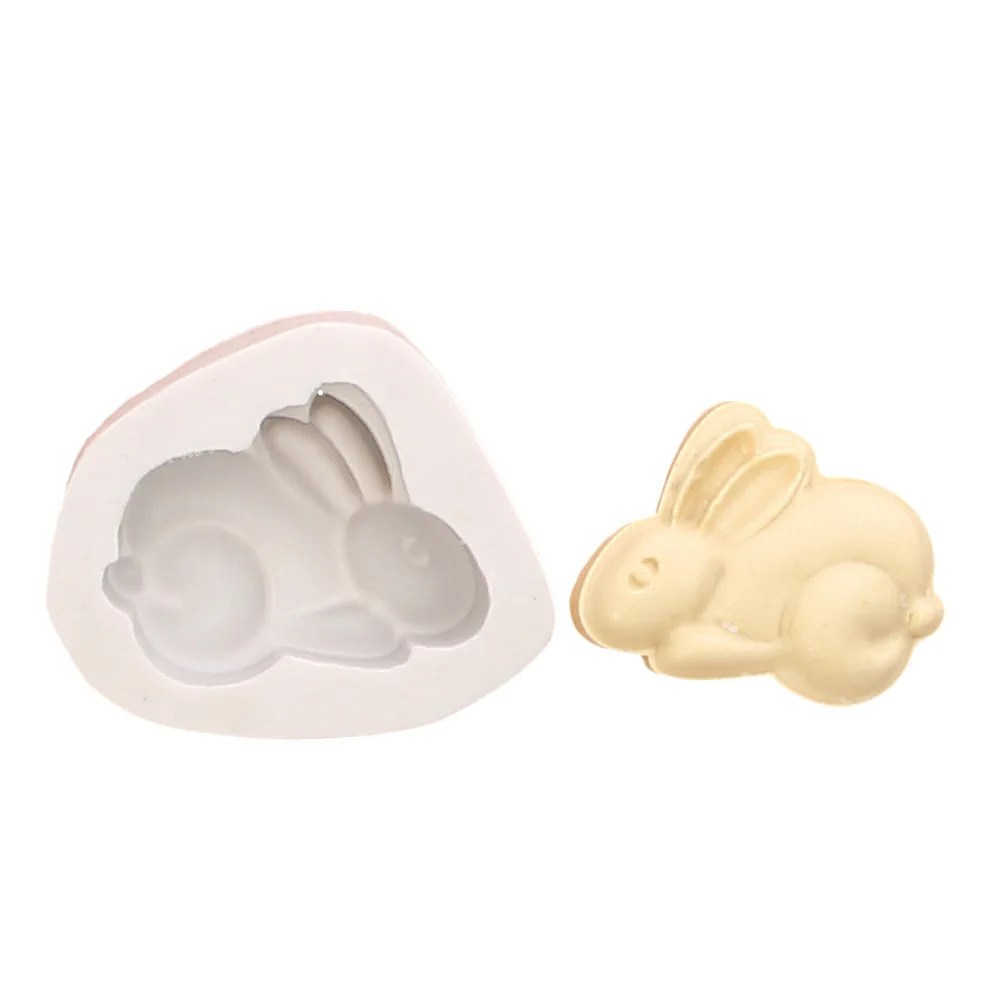 Familysky Кролик Форма помадка силиконовые формы кружева Embosser форма Печать Фондант