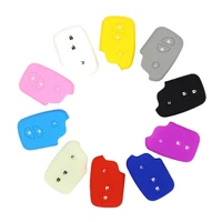 silicone car key cover fob case jacket fit for lexus ct200h es350 gs350 gs450h gs460 is key case for car