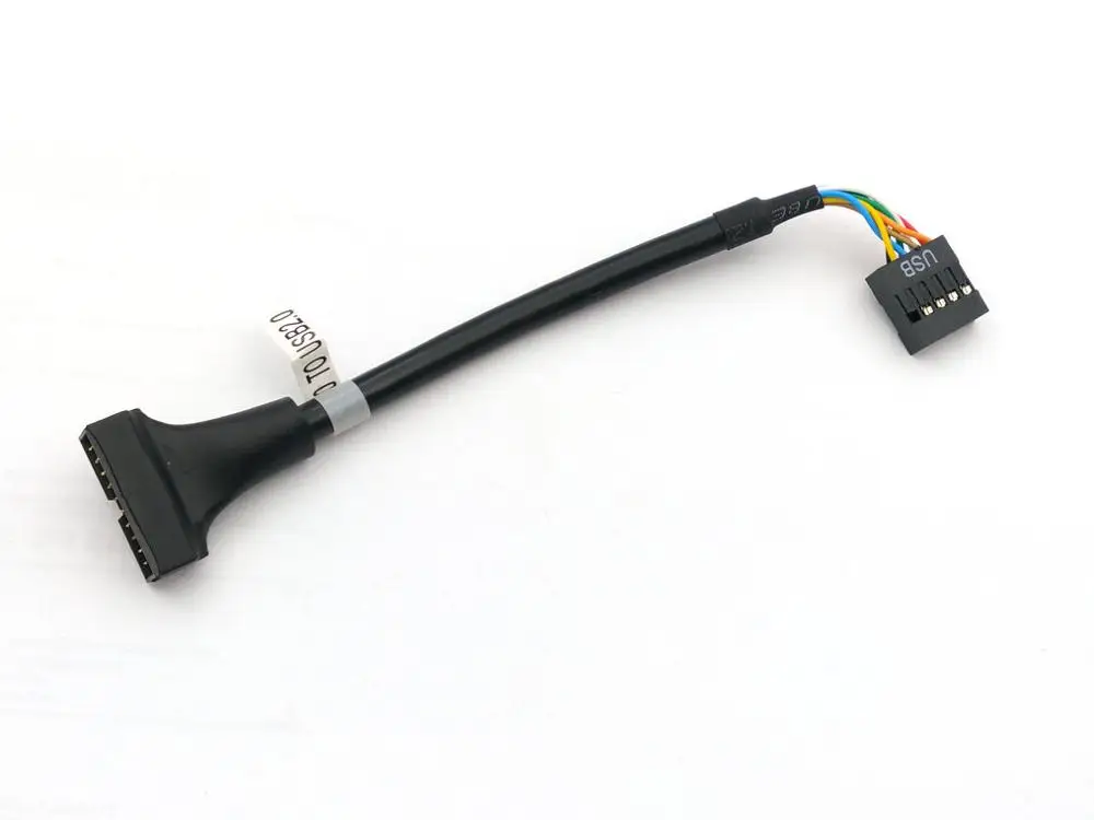 USB 2 0 9 контактный разъем для материнской платы 3 20 Pin Мужской кабель 14