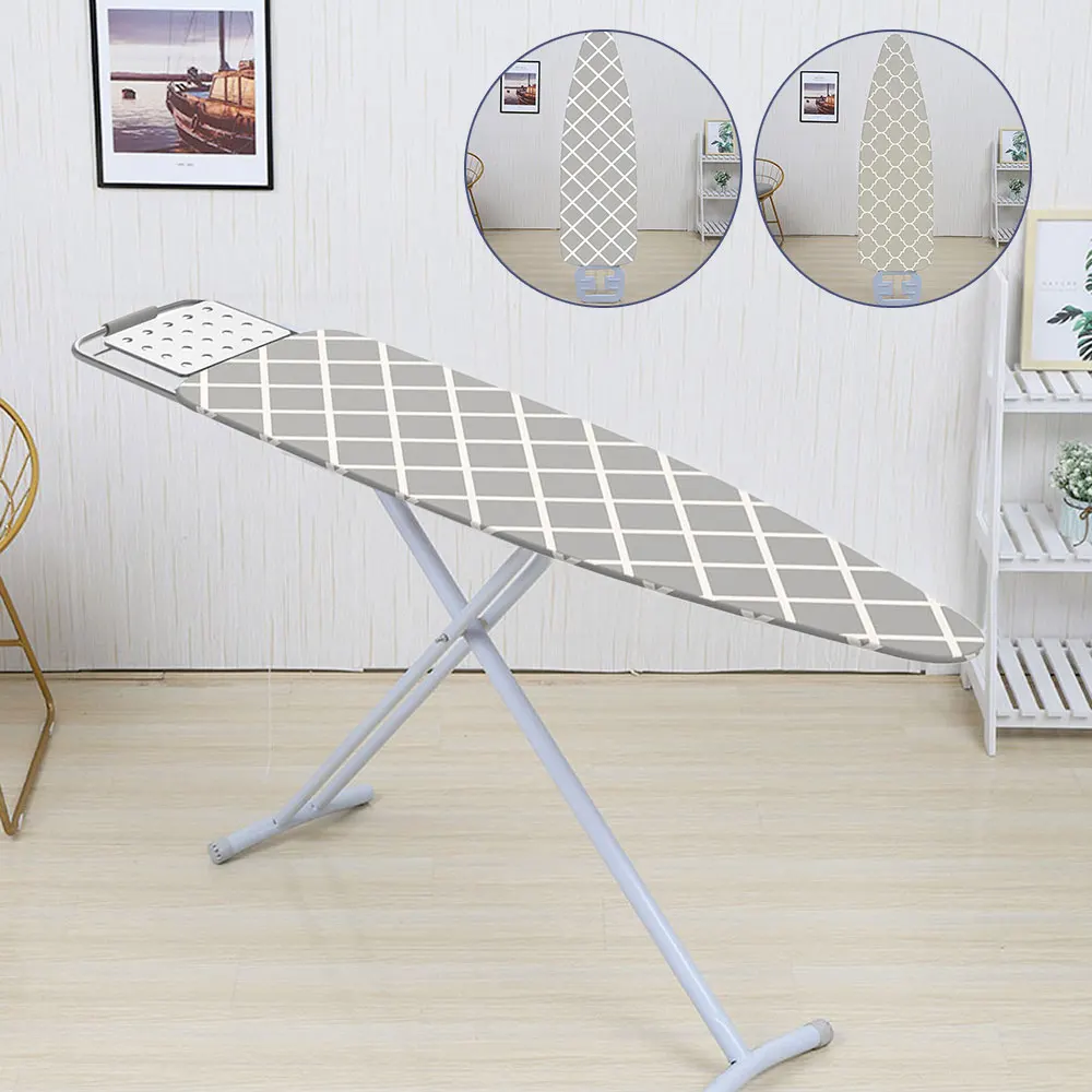 Гладильная доска Крышка зажим крепеж защитный пресс Железный Складной для