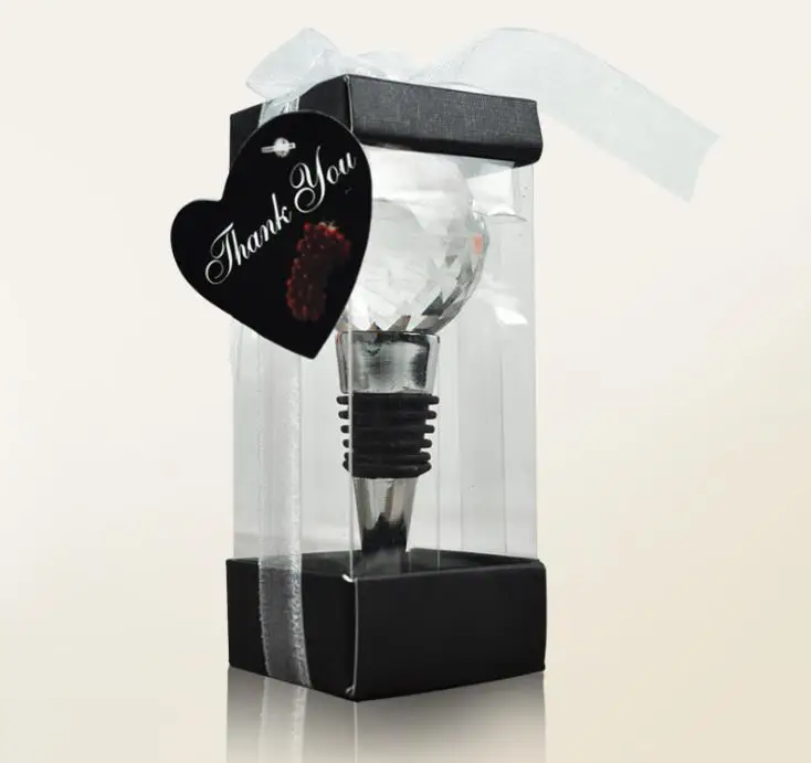S Vineyard Collection Crystal Ball Design Wine Stoppers Sn33