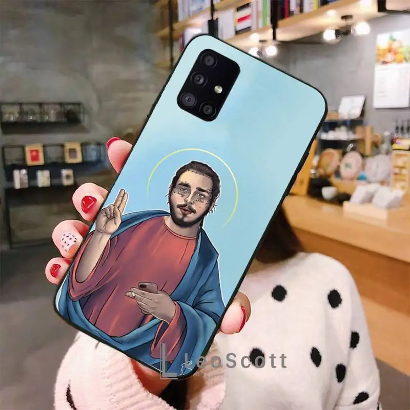 Post Malone Beerbongs модные чехлы для телефонов с изображением Samsung A50 A51 A71 A31 A21S S8 S9 S10 S20 S21
