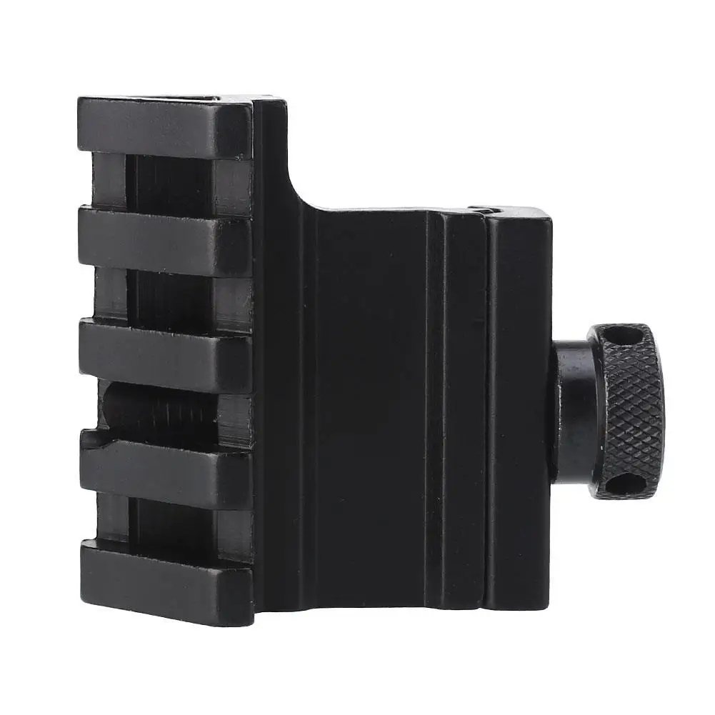 

45 Degree Angle Tactical Scope Mount Aluminum 4 Slot Side Rail RTS Sight Rail Airsoft 45mm 20mm Pistol Base Adapter