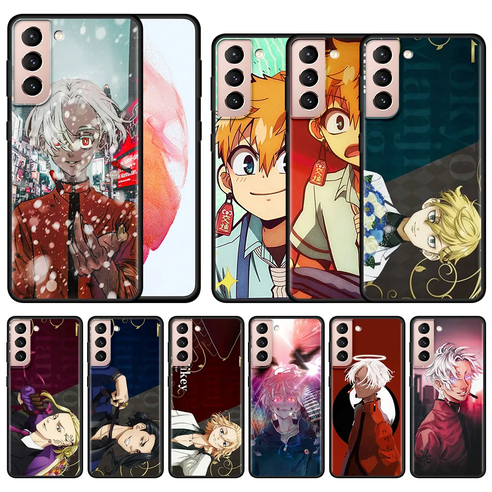 

Best Phone Case For Samsung Galaxy S20 S21 FE Ultra S10 Lite S9 S8 Plus S10e S7 Edge Note 20 9 Japanese animation Tokyo Avenger