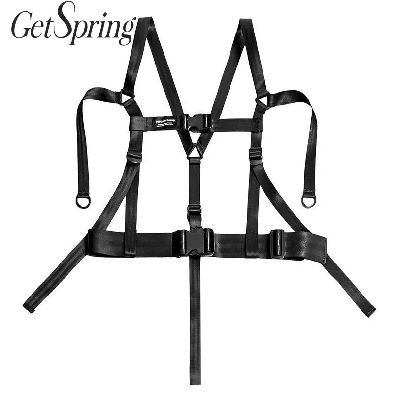 Ремень GetSpring с регулируемой пряжкой для мужчин и женщин модный