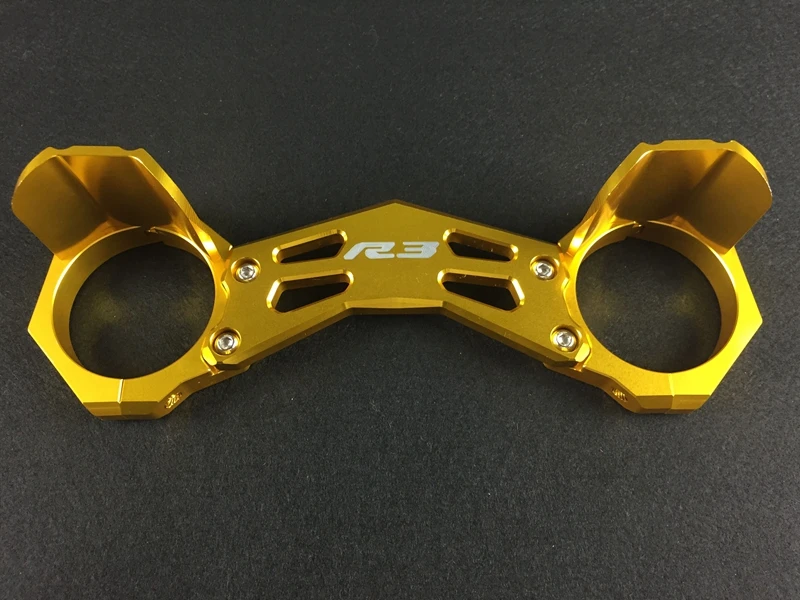 Аксессуары для мотоциклов YAMAHA R25 R3 2015 16 17 2018 CNC передняя вилка кронштейн