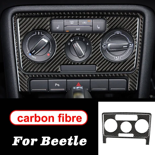Air Panel A Аксессуары для volkswagen beetle, внутренняя отделка из углеродного волокна, центральная консоль, дверная панель, рулевое колесо, наклейки для автомобиля, Стайлинг - Название цвета: Air Panel A