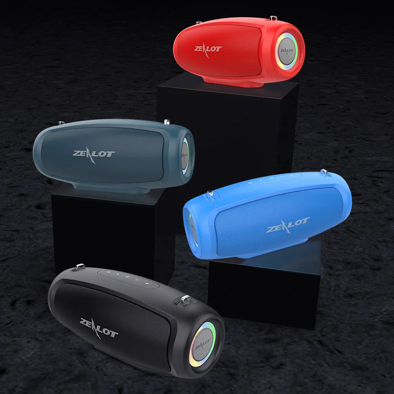 Bluetooth-Колонка Zealot S37S 60 Вт с усилителем класса D | Электроника