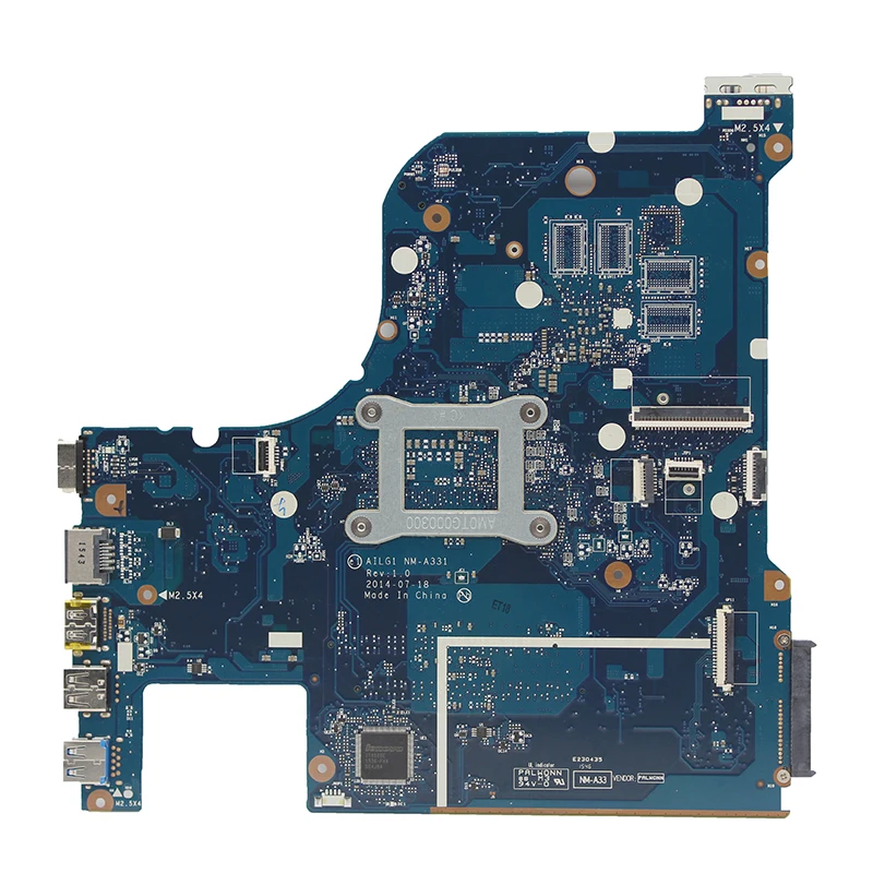 Оригинал для Lenovo IdeaPad G70 70 Z70 80 материнская плата ноутбука MB I5 4210U GeForce 820 M/2G AILG1 NM A331