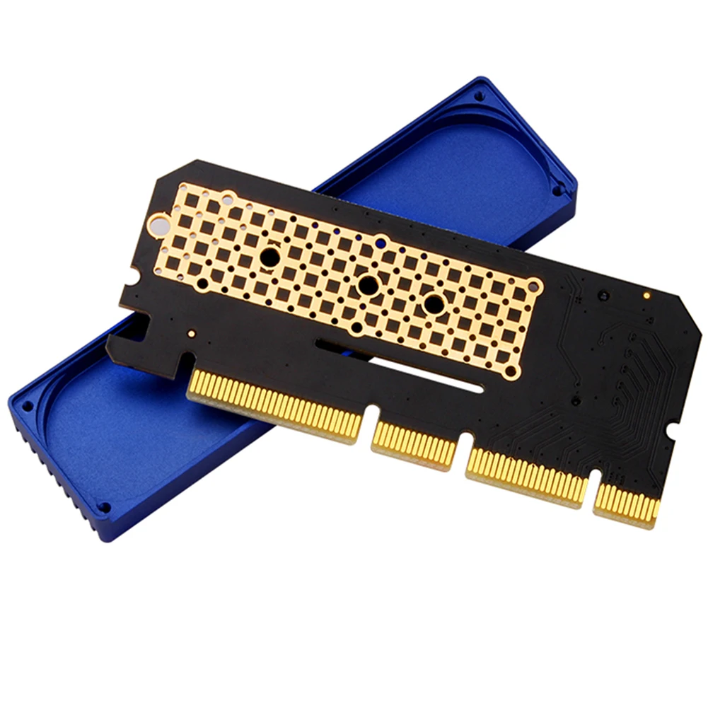 

Solid State Drive Expansion Card M.2 NVMe to PCIE Riser Card M.2 NVMe NGFF SSD Disk to M Key Computer Adapter